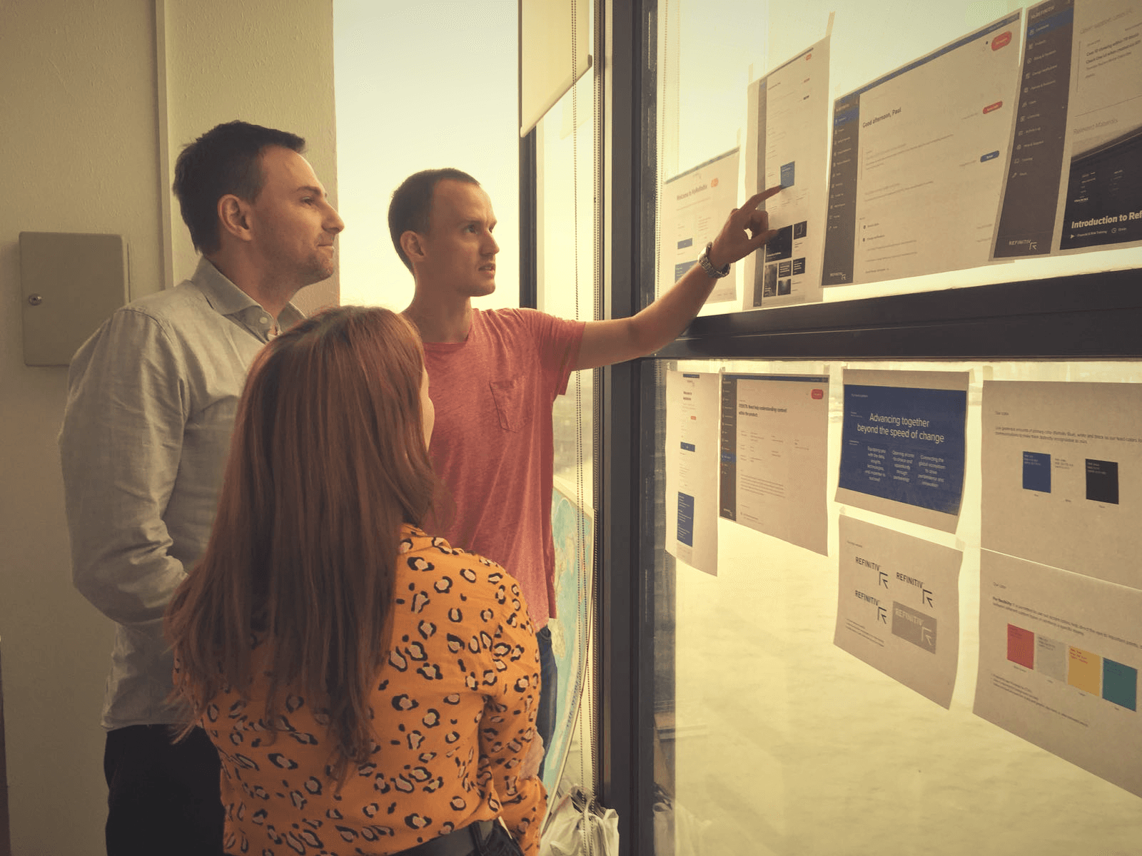 UX review checklist used for design governance across agile teams